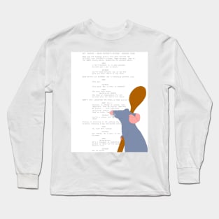 Cooking rat Long Sleeve T-Shirt